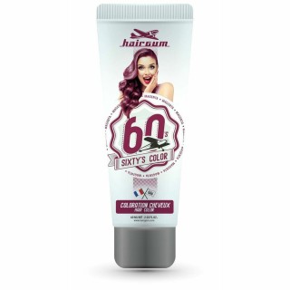 Colorazione Semipermanente Hairgum Sixty's Color Magenta (60 ml)