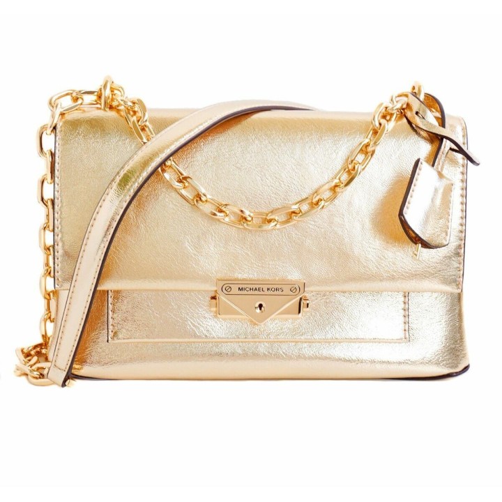 Håndtasker til damer Michael Kors Cece Gylden 24 x 18 x 10 cm