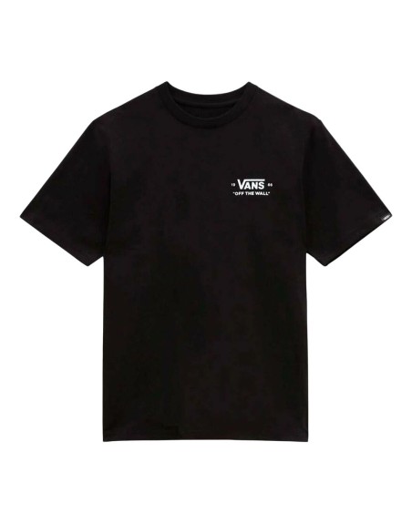 Child's Short Sleeve T-Shirt Vans Essential Black