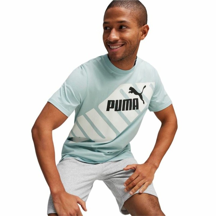 Kortærmet T-shirt til Mænd Puma POWER Graphic M