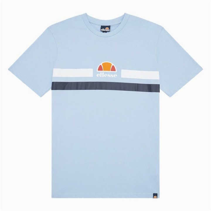 Kortærmet T-shirt til Mænd Ellesse Aprel Cyan