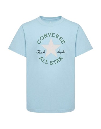 T shirt à manches courtes Enfant Converse Sustainable Core Sse Bleu ciel