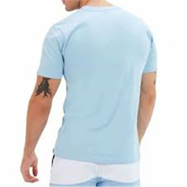 Kortærmet T-shirt til Mænd Ellesse Aprel Cyan