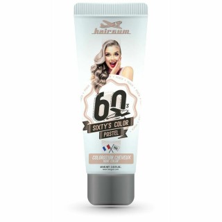 Semi-permanent Farve Hairgum Sixty's Color Fersken (60 ml)