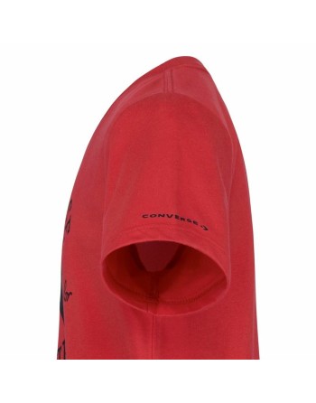 Maglia a Maniche Corte per Bambini Converse Sustainable Core Sse Rosso