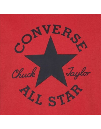 Maglia a Maniche Corte per Bambini Converse Sustainable Core Sse Rosso