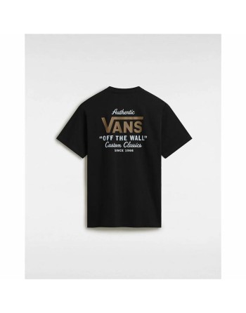 Men’s Short Sleeve T-Shirt Vans Holder St Classic Black