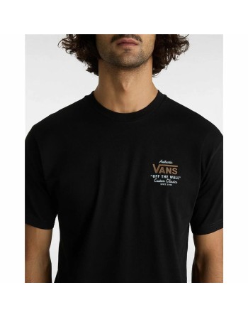 Men’s Short Sleeve T-Shirt Vans Holder St Classic Black