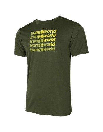 T-shirt à manches courtes homme Trangoworld Arbas Vert foncé