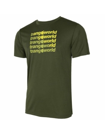 T-shirt à manches courtes homme Trangoworld Arbas Vert foncé