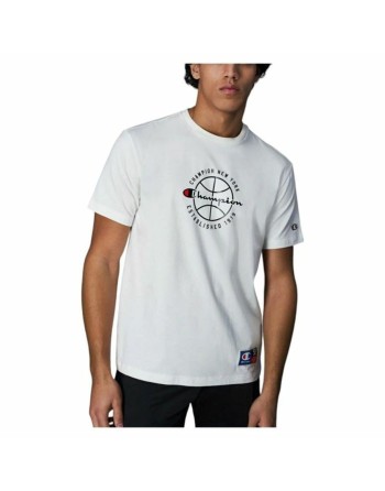 Maglia a Maniche Corte Uomo Champion Crewneck