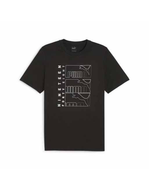 Maglia a Maniche Corte Uomo Puma Graphics Triple No.1