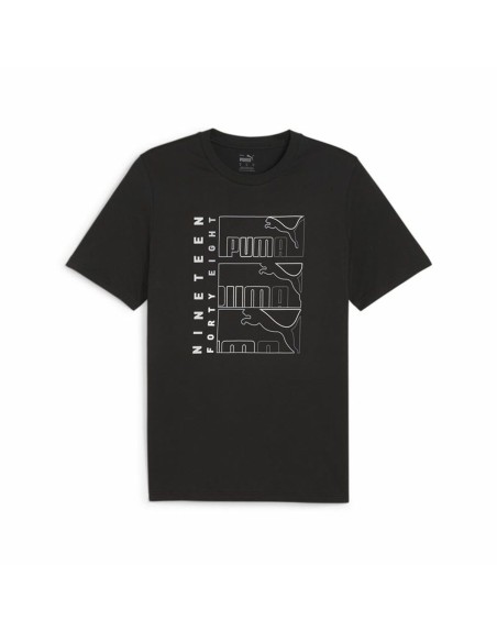 Maglia a Maniche Corte Uomo Puma Graphics Triple No.1