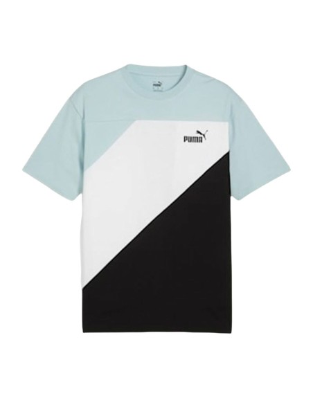 Herren Kurzarm-T-Shirt Puma POWER Colorbloc M