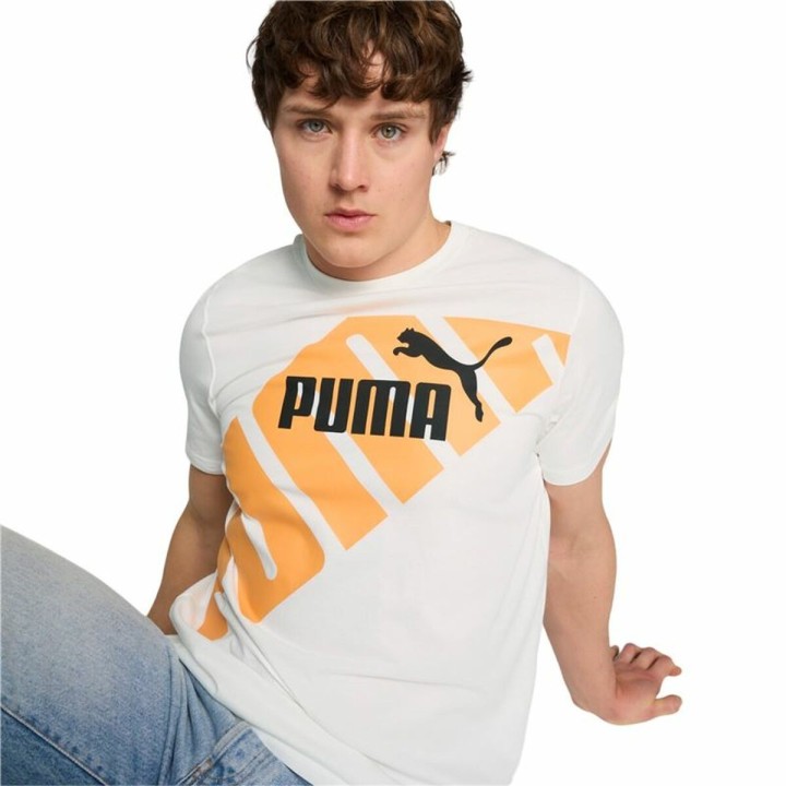 Maglia a Maniche Corte Uomo Puma Power Graphic