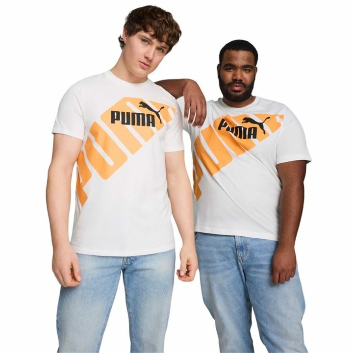 Maglia a Maniche Corte Uomo Puma Power Graphic
