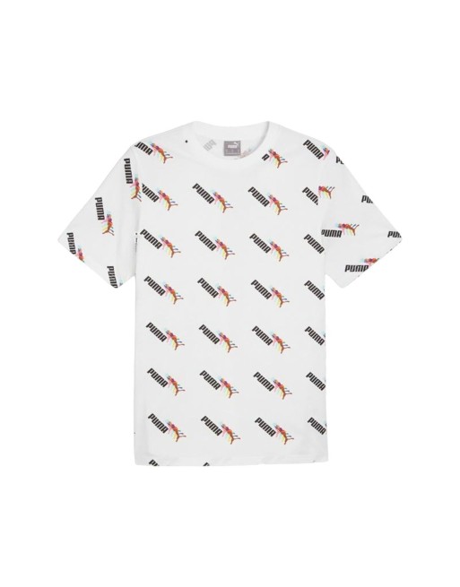 Maglia a Maniche Corte Uomo Puma Essentials+ LOVE NS AOP