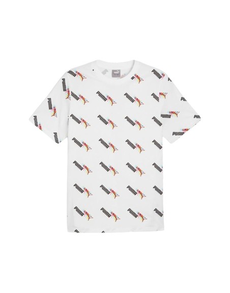 Maglia a Maniche Corte Uomo Puma Essentials+ LOVE NS AOP