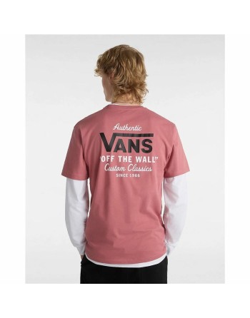 Herren Kurzarm-T-Shirt Vans Holder St Classic Orange