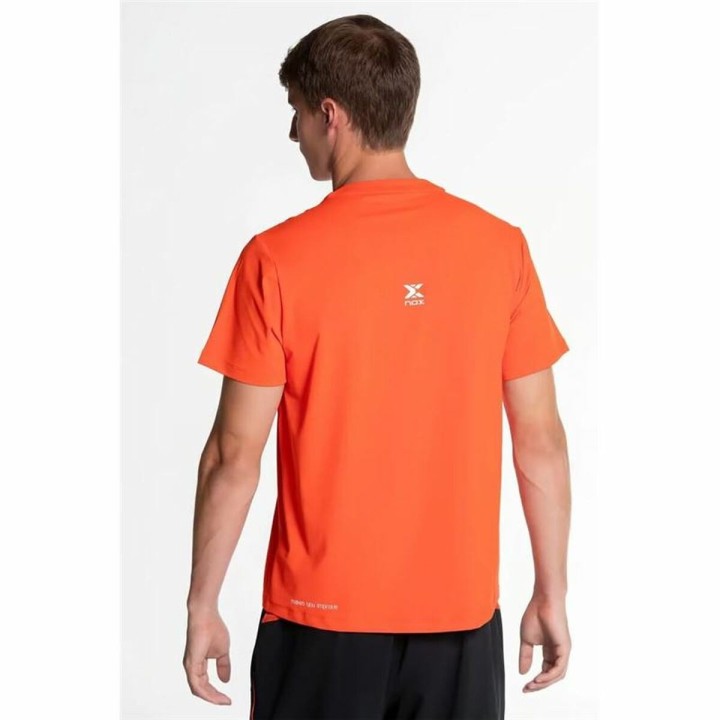 Kortærmet T-shirt til Mænd Nox Team Regular Rød Padel