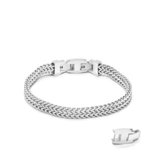 Armbånd til mænd Radiant RH000170 Sølvfarvet