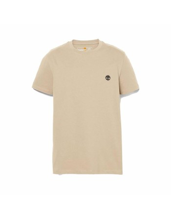 Men’s Short Sleeve T-Shirt Timberland Beige