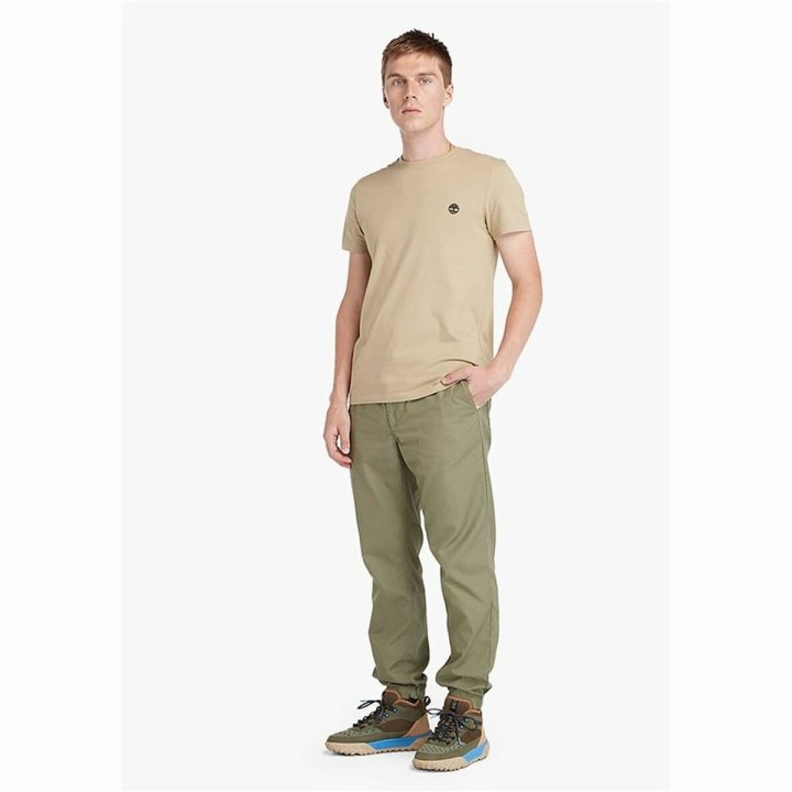 Kortærmet T-shirt til Mænd Timberland Beige