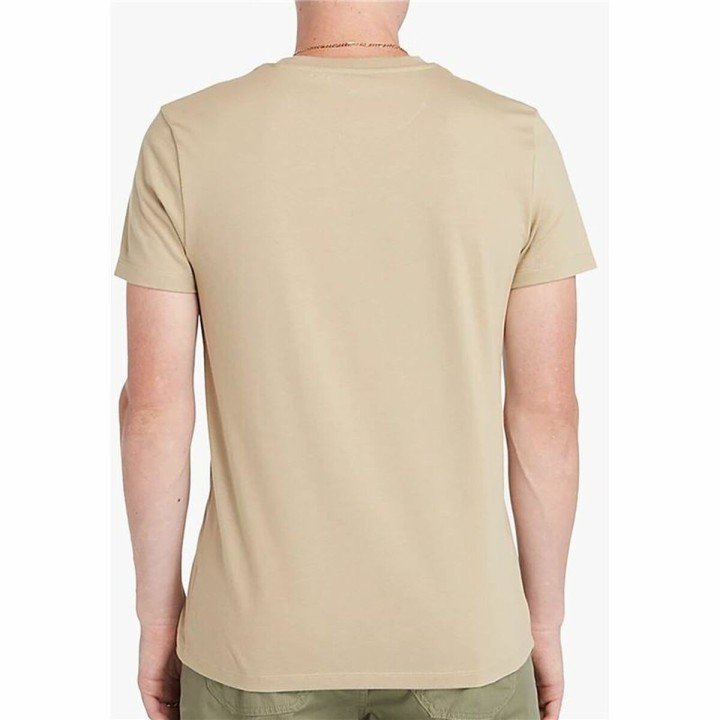 Kortærmet T-shirt til Mænd Timberland Beige