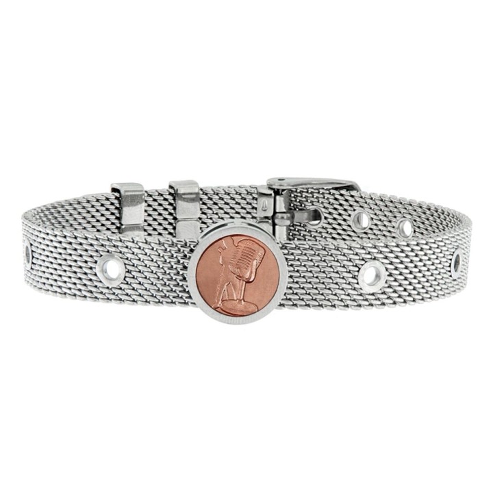 Bracciale Uomo Talent Jewels TJA-4-02-02-1-215 Argentato