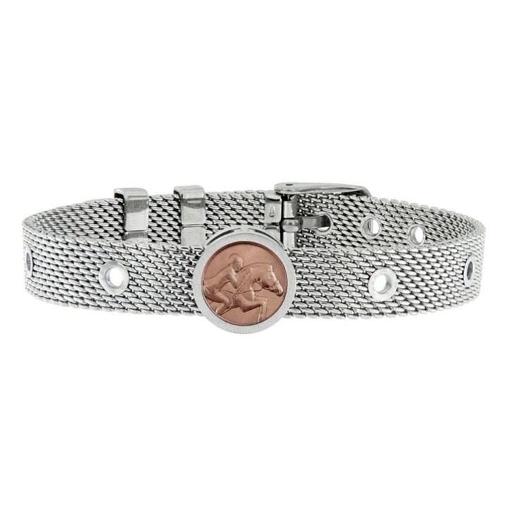 Bracciale Uomo Talent Jewels TJA-1-05-02-1-235 Argentato