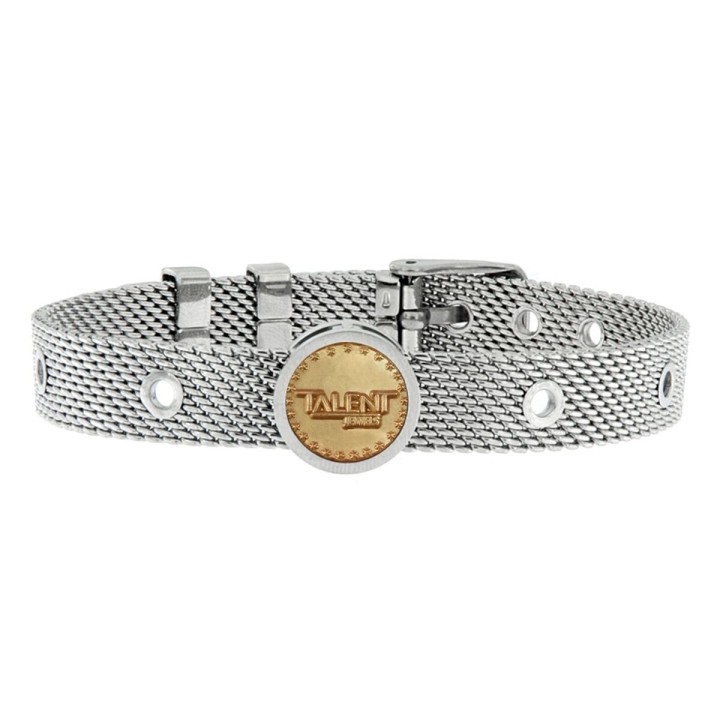Bracciale Uomo Talent Jewels TJA-6-01-01-1-215 Argentato