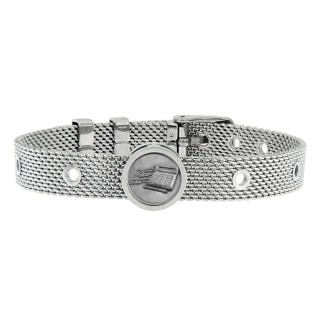 Armbånd til mænd Talent Jewels TJA-2-02-03-1-215 Sølvfarvet