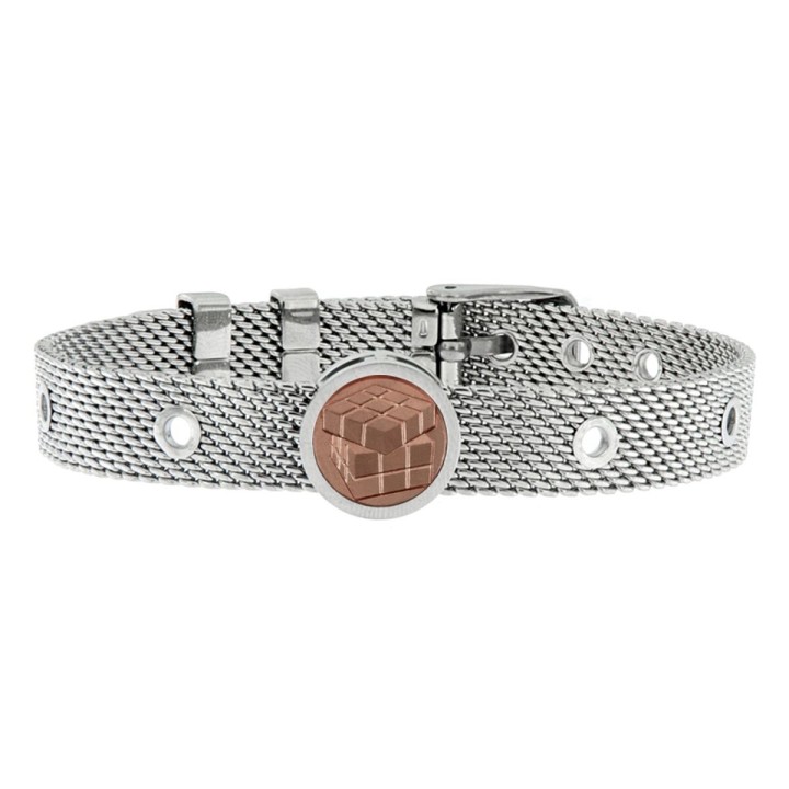 Pulsera Hombre Talent Jewels TJA-5-09-02-1-215 Plateado
