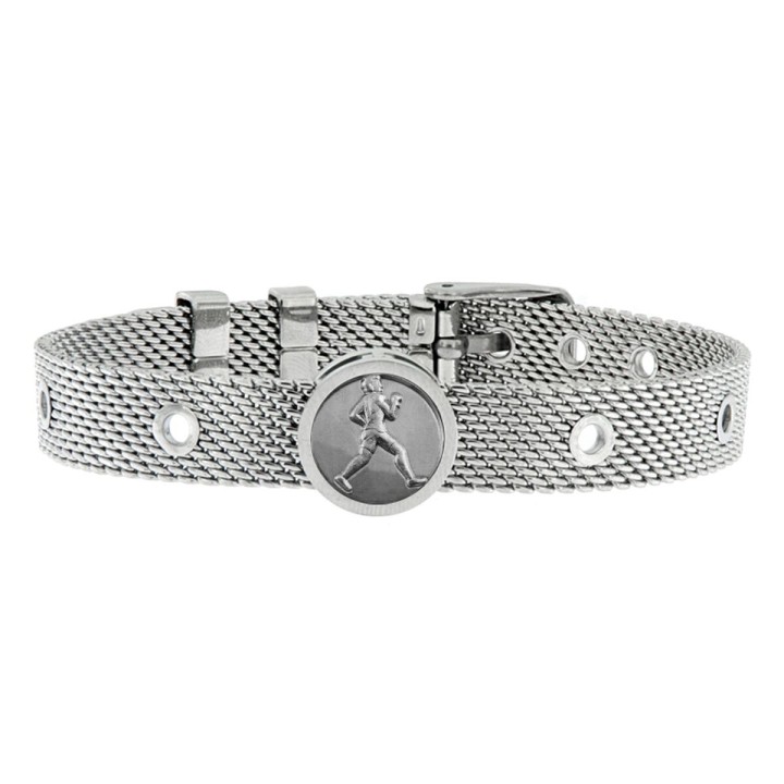 Armbånd til mænd Talent Jewels TJA-1-19-03-1-215 Sølvfarvet