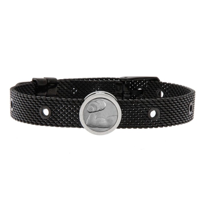Bracciale Uomo Talent Jewels TJA-1-11-03-2-215 Nero