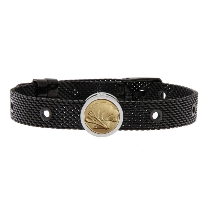 Herrenarmreif Talent Jewels TJA-3-05-01-2-215 Schwarz