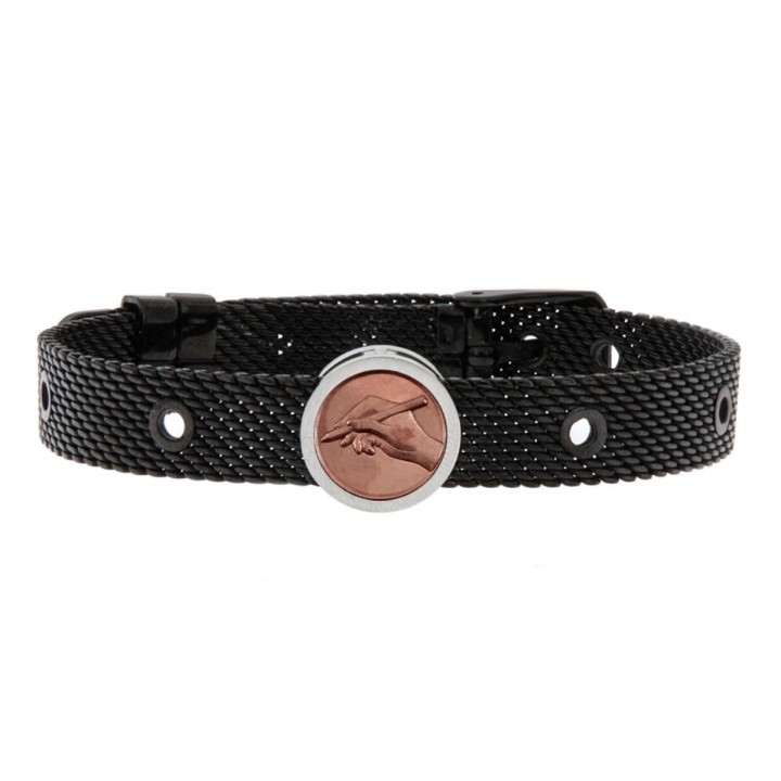 Armbånd til mænd Talent Jewels TJA-3-06-02-2-215 Sort