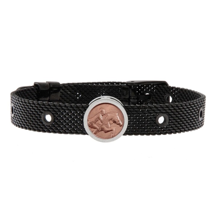 Armbånd til mænd Talent Jewels TJA-1-05-02-2-215 Sort