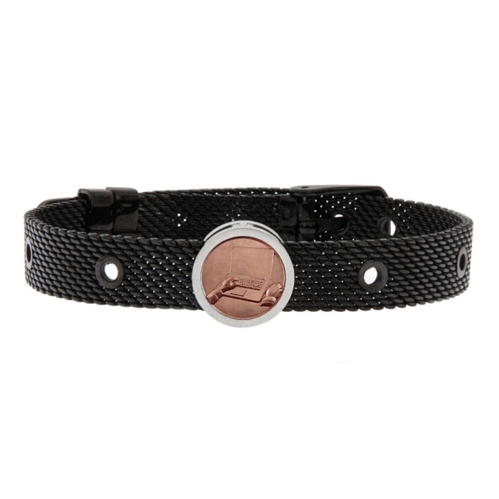 Armbånd til mænd Talent Jewels TJA-2-01-02-2-215 Sort