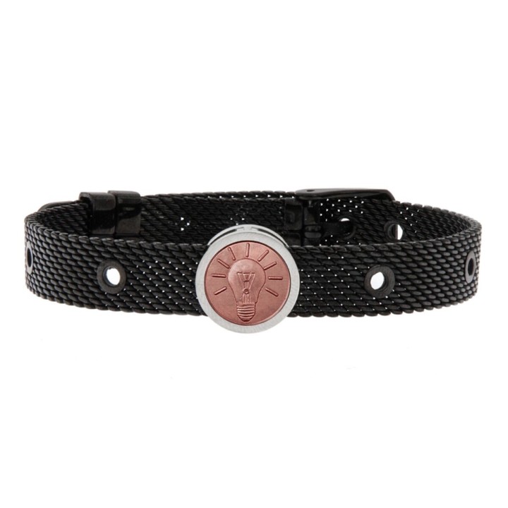 Armbånd til mænd Talent Jewels TJA-5-08-02-2-215 Sort
