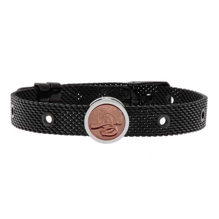 Armbånd til mænd Talent Jewels TJA-3-07-02-2-215 Sort