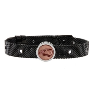 Herrenarmreif Talent Jewels TJA-2-02-02-2-215 Schwarz