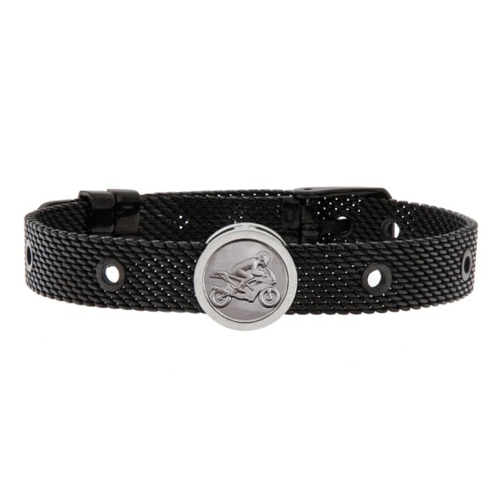 Herrenarmreif Talent Jewels TJA-1-09-03-2-215 Schwarz