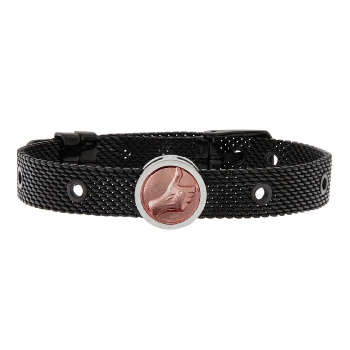Bracciale Uomo Talent Jewels TJA-5-13-02-2-215 Nero