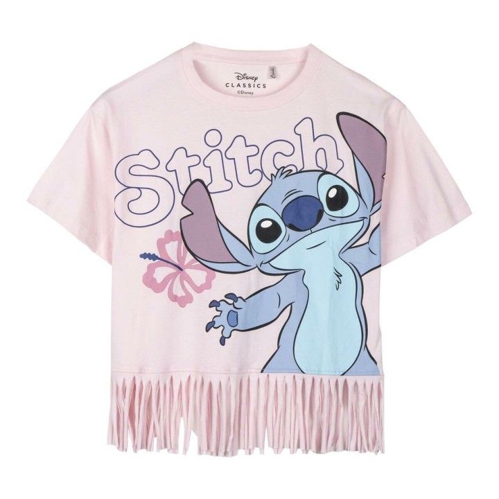 Børne Kortærmet T-shirt Stitch Blå