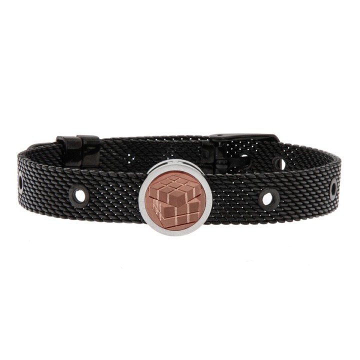 Men's Bracelet Talent Jewels TJA-5-09-02-2-215 Black