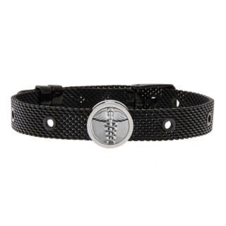 Herrenarmreif Talent Jewels TJA-2-04-03-2-215 Schwarz