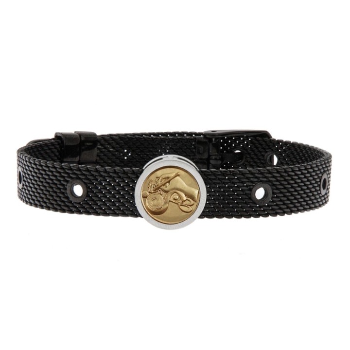 Herrenarmreif Talent Jewels TJA-3-16-01-2-215 Schwarz