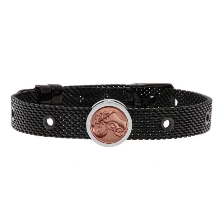 Armbånd til mænd Talent Jewels TJA-3-16-02-2-215 Sort