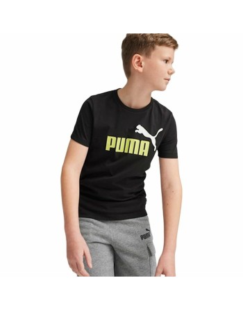 Child's Short Sleeve T-Shirt Puma Essentials+ 2 Colour